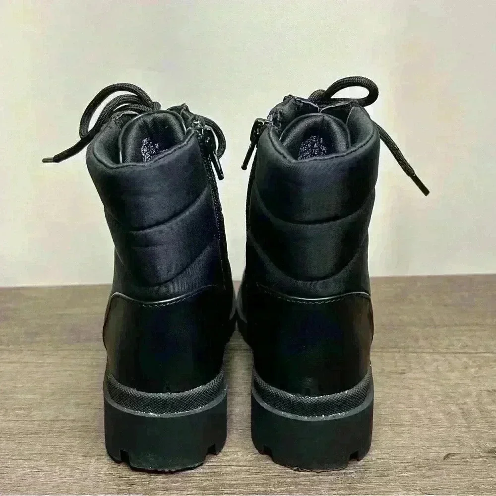 Girls Marc Fisher Black High Ankle Boots Size 1